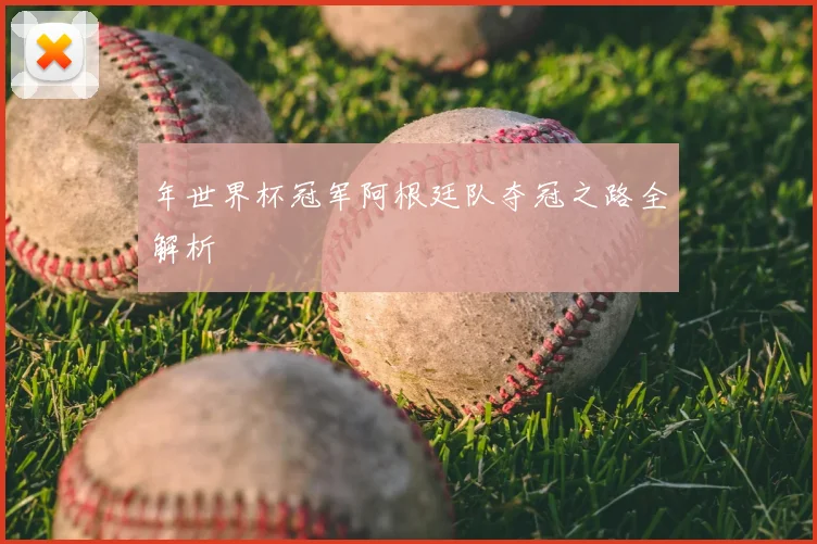 年世界杯冠军阿根廷队夺冠之路全解析